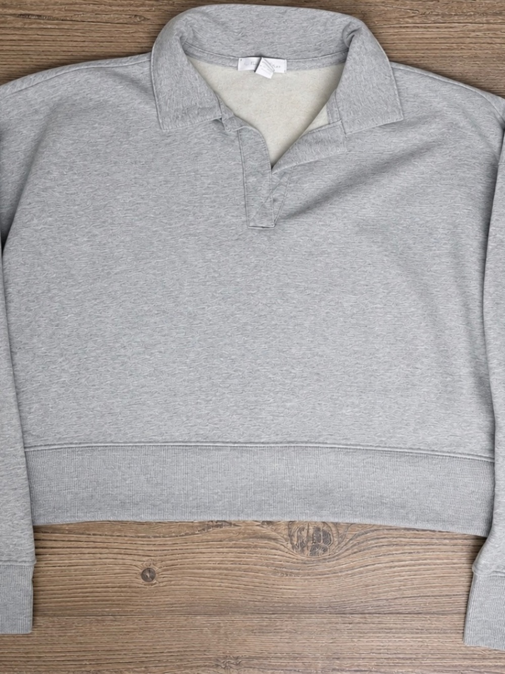 Cropped sweatshirt